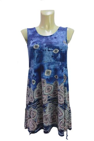 Dámská tunika Freedom Denim modrá 42