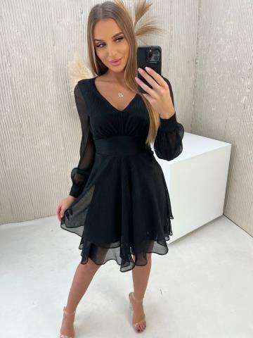 Dámské šaty ELEONORA černé vel. 36