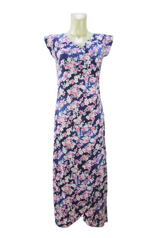 Mika LONG zavinovací šaty Sakura SILVER vel. 40