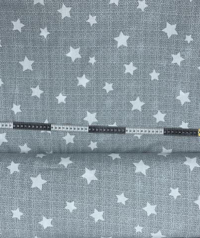 Bavlněná látka Orion šedá - š. 150 cm